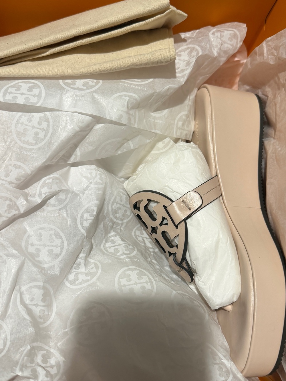 Tory Burch Miller Wedge Sandal - Picture 3 of 7